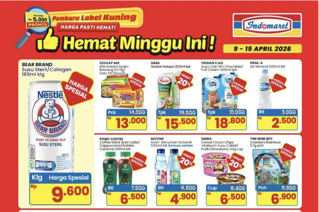 Promo JSM Indomaret, Alfamart, Alfamidi