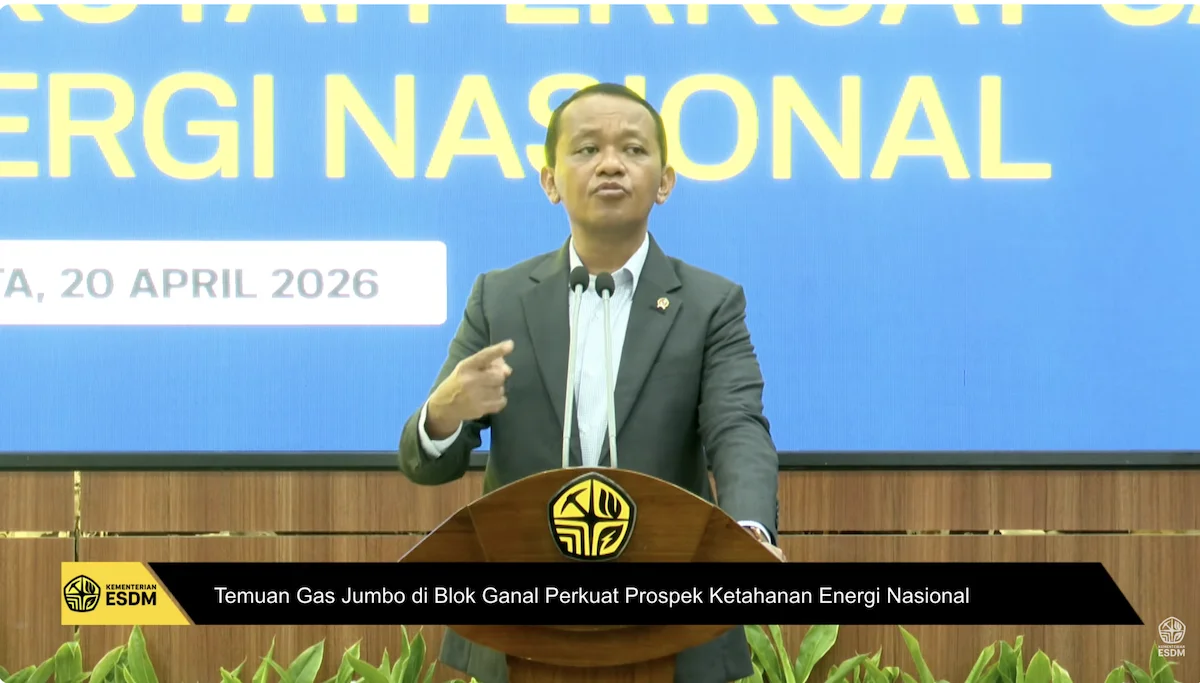 Menteri ESDM Umumkan Penemuan Gas Raksasa di Kalimantan Timur