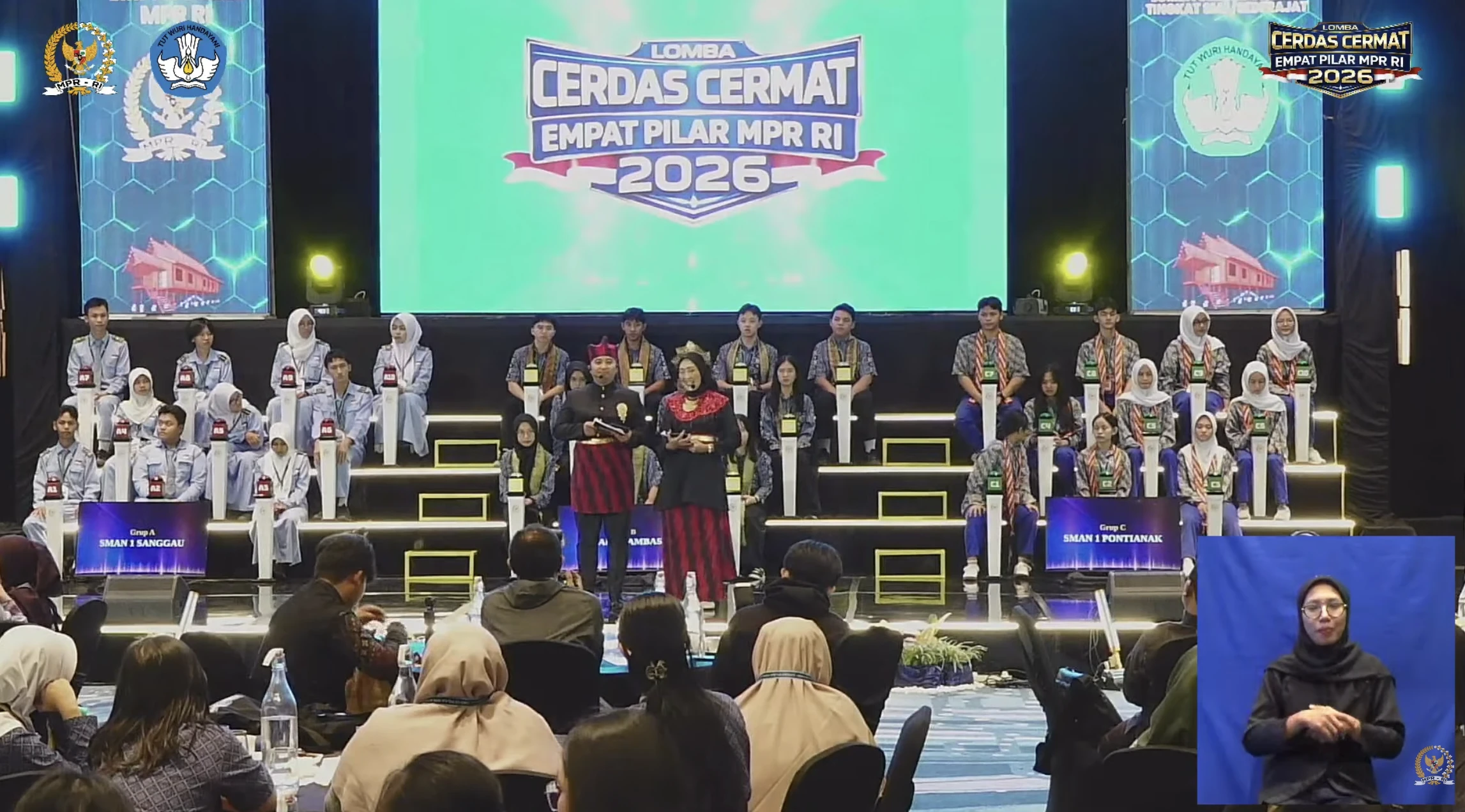 Insiden Viral Lomba Cerdas Cermat Empat Pilar MPR RI Kalbar, Jawaban Peserta Diperdebatkan Juri
