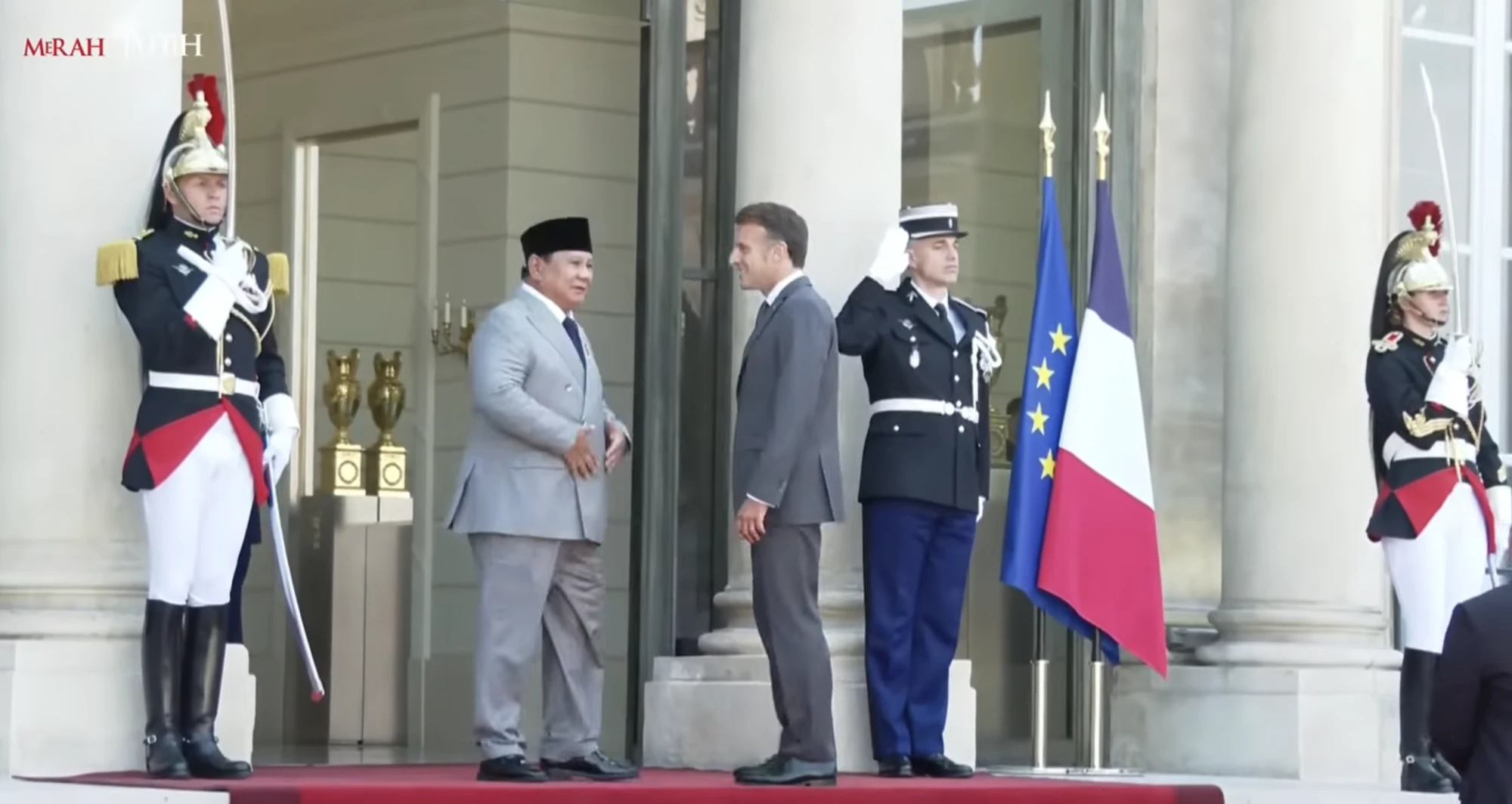 Prabowo di Prancis: Tidak Mungkin Ada Perdamaian di Timur Tengah Tanpa Keadilan untuk Palestina