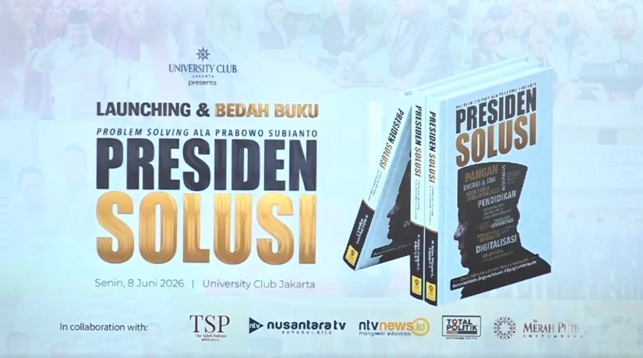 Buku Presiden Solusi: 108 Langkah Prabowo Atasi Masalah