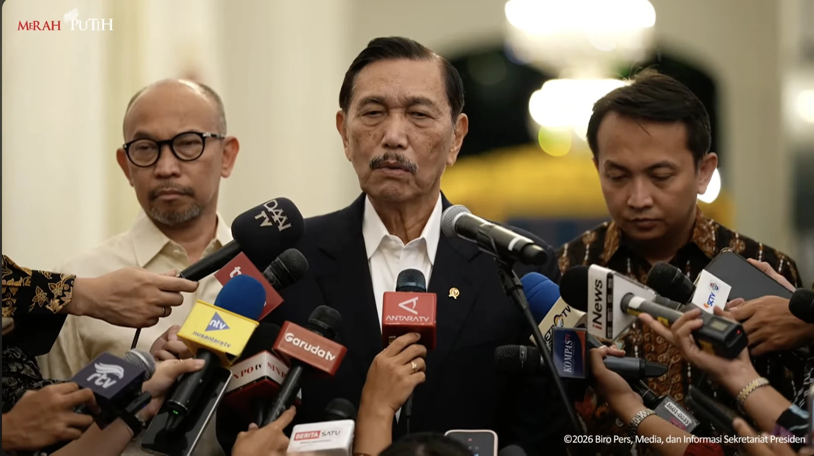 Luhut Beberkan Isi Pertemuan DEN dengan Prabowo di Istana