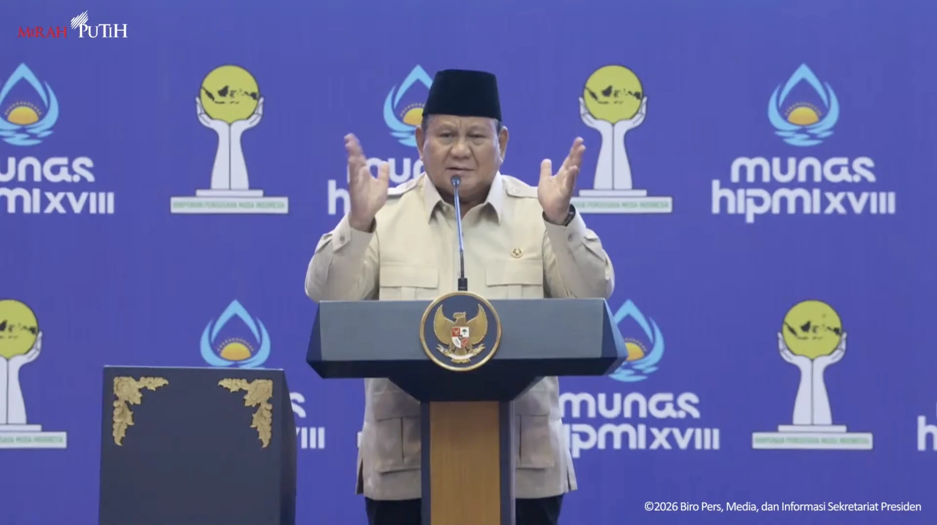 Prabowo: Puluhan Tahun Tabungan Indonesia Ditaruh di Luar Negeri