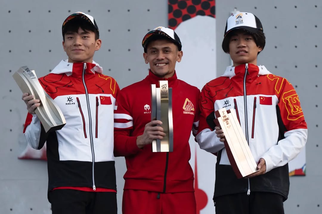 Berkat Emas Olimpiade, Panjat Tebing Jadi Olahraga Unggulan RI