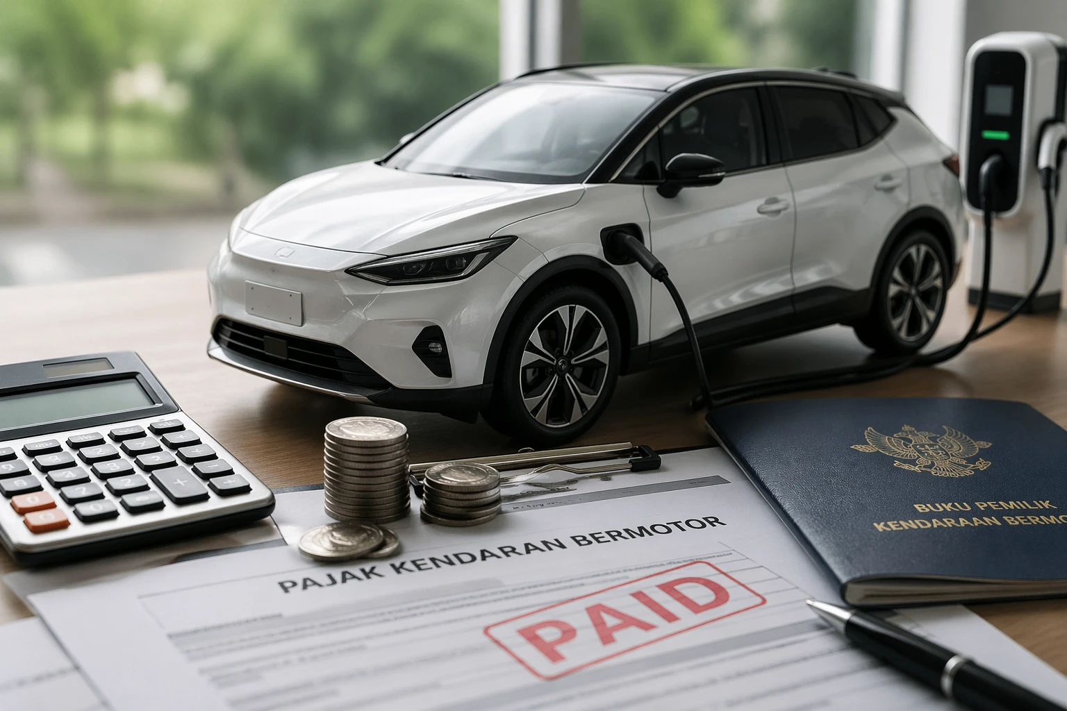 Simulasi Biaya Pajak Mobil Listrik 2026