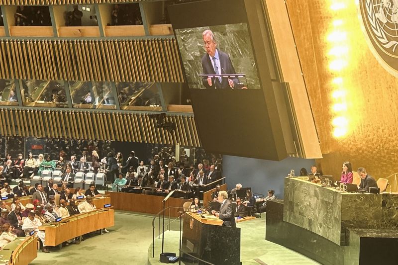 Buka Sidang PBB, Guterres Ingatkan Risiko Kekacauan Global