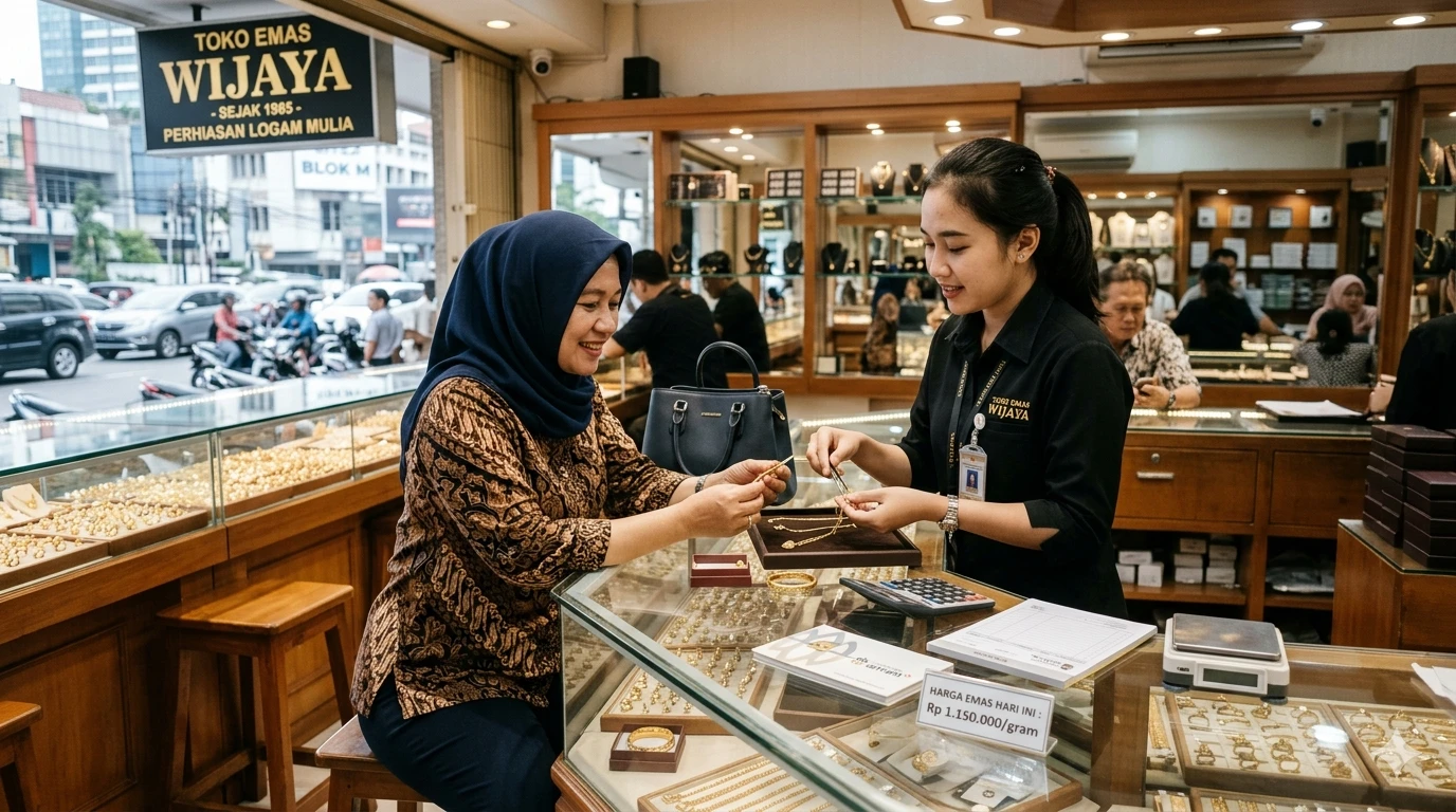 Tren Investasi Logam Mulia Tak Geser Industri Perhiasan Nasional