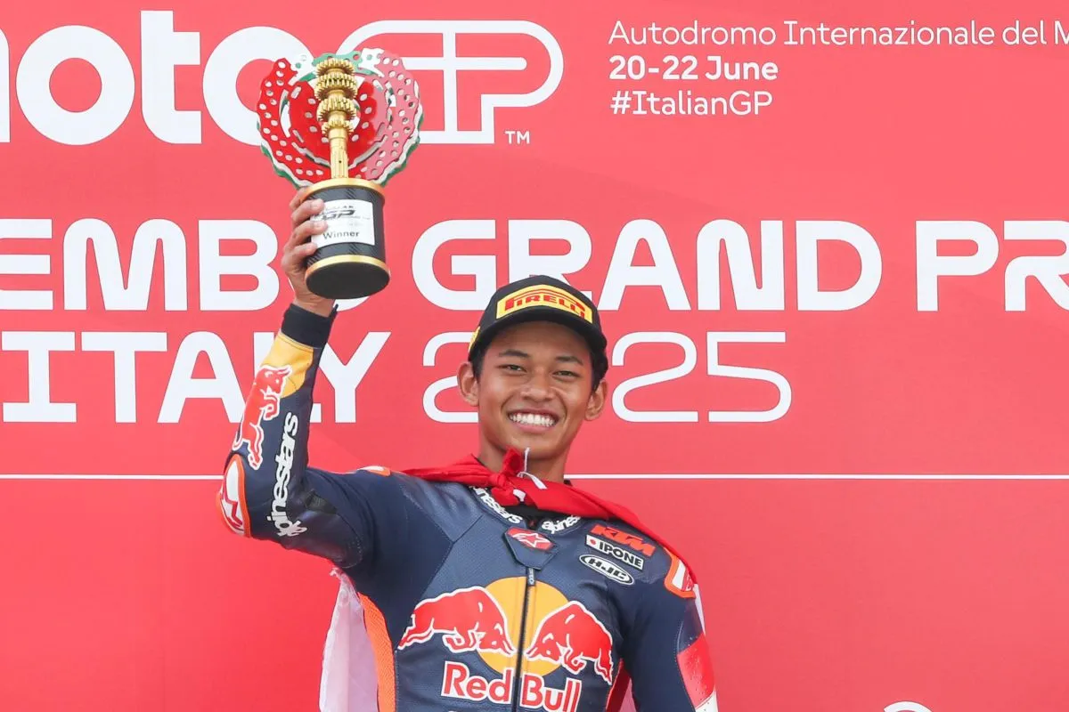 Pembalap Indonesia Berpeluang Raih Gelar Juara Red Bull Rookies Cup 2025