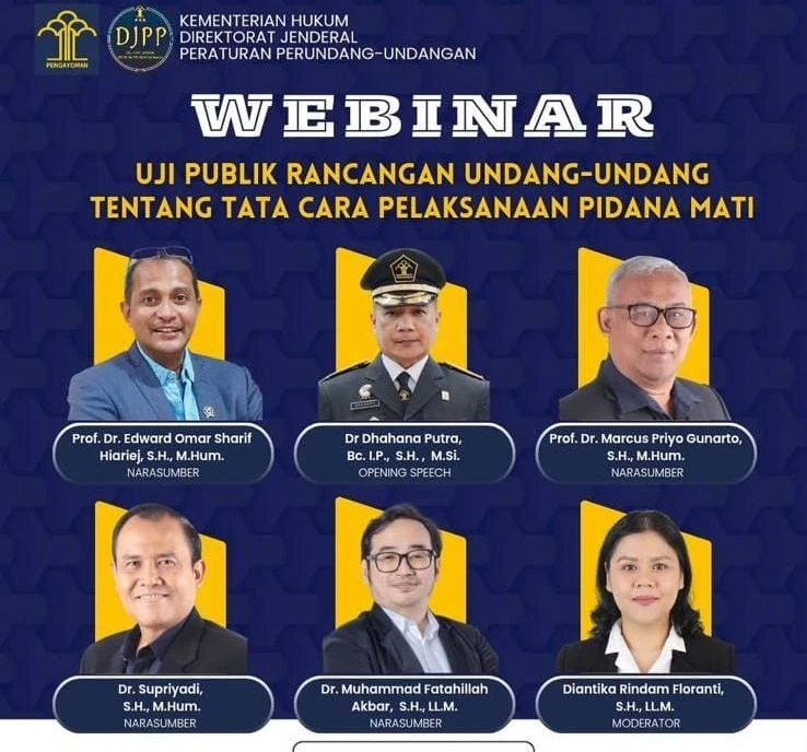 Akademisi Soroti Kekosongan Aturan Teknis RUU Pidana Mati