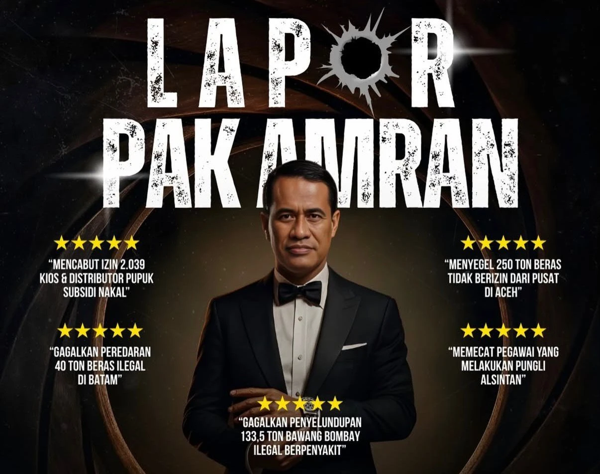 5 Bukti Lapor Pak Amran Tak Main-main: Dari Pecat Pejabat hingga Tutup Ribuan Kios!