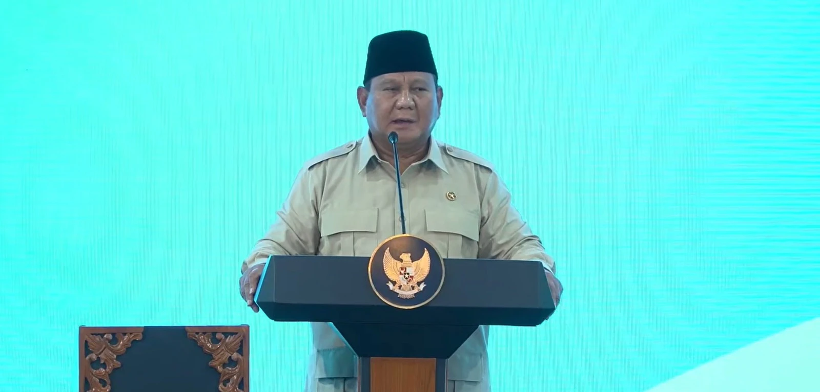Prabowo Sebut Makan Bergizi Gratis Ciri Negara Maju dan Demokratis