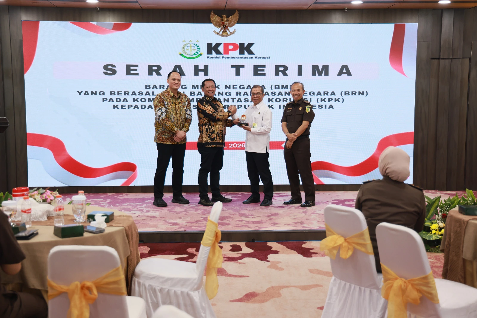 Dari Kasus Suap Hingga Gratifikasi, KPK Serahkan Aset Rampasan Rp20,2 Miliar ke Kejagung